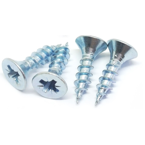 Double csk head chipboard screw